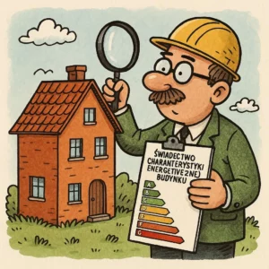 Pomiar budynku do Świadectwa Charakterystyki Energetycznej - certyfikat
